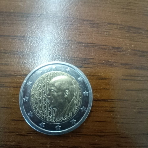 Greece 2 Euro 2016 Mitropoulos Circulated Coin used