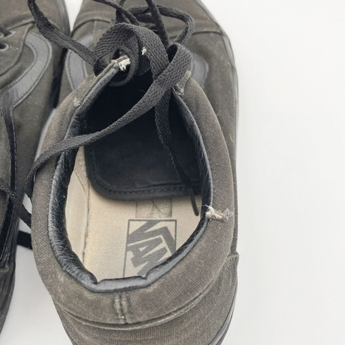 Vans Old Skool black shoes used, size 43