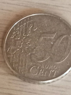 Νόμισμα 50 λεπτών ευρώ 2002 Βέλγιο XF