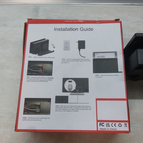 Nintendo Switch docking station set new with HDMI cable