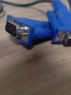VGA cable male to male 1.5m used