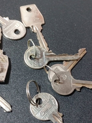 Keys used, pack