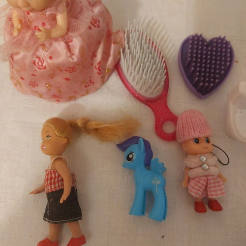 Various toys for girls used, all together