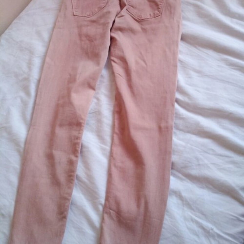 Elastic pink jeans used, size S from Pull&Bear