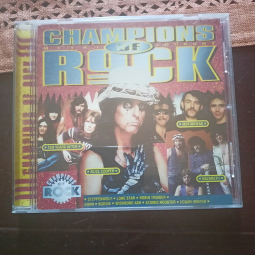 Champions of Rock CD like new, hard rock and heavy metal