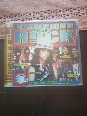 Champions of Rock CD like new, hard rock and heavy metal