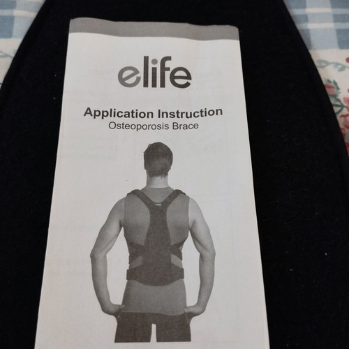 E-LIFE BRACING E-WA120 Osteoporosis Back Brace new, size L - XL