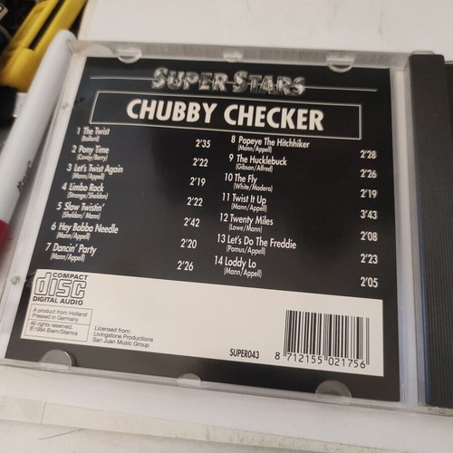 Chubby Checker Super Stars CD like new, rock