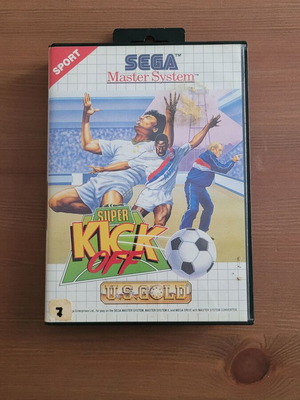 Super Kick Off Sega Master System game used, sports