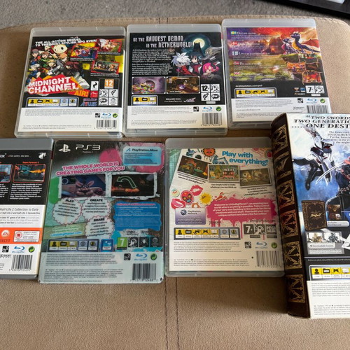 PlayStation 3 game collection used, 15 games bundle