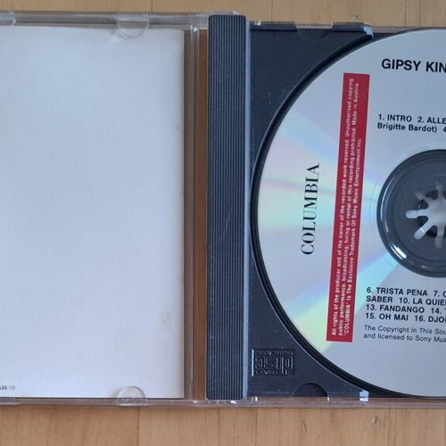 Gipsy Kings Live Audio CD used, Latin flamenco