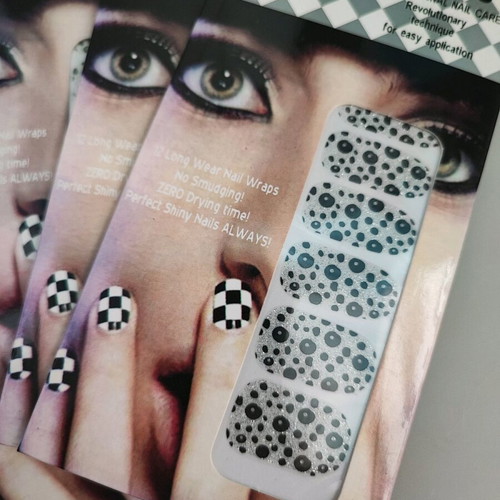 Nail stickers new, 19 sheets with 6 patterns