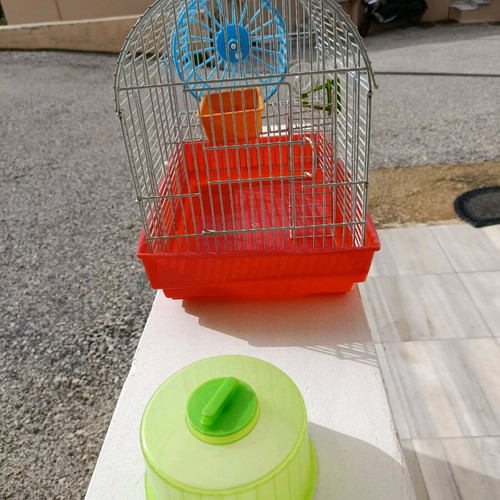 Orienpet hamster cage like new with accessories