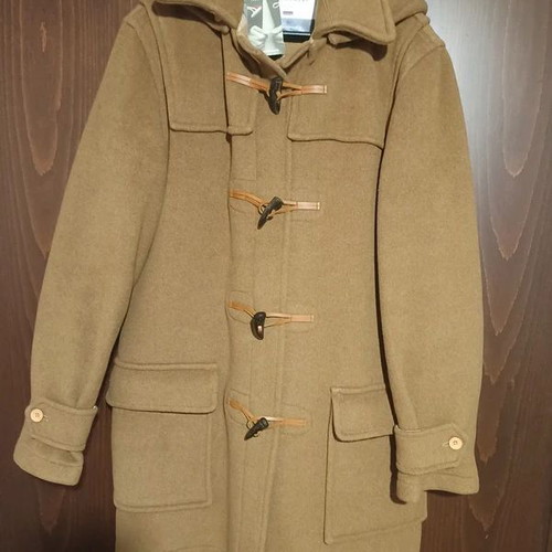 Original Montgomery coat new, camel color, size L