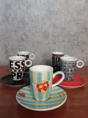 Collection cups used, set of 5 pieces