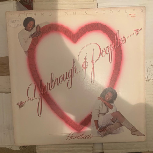 Yarbrough & Peoples Heartbeats vinyl LP used, electronic