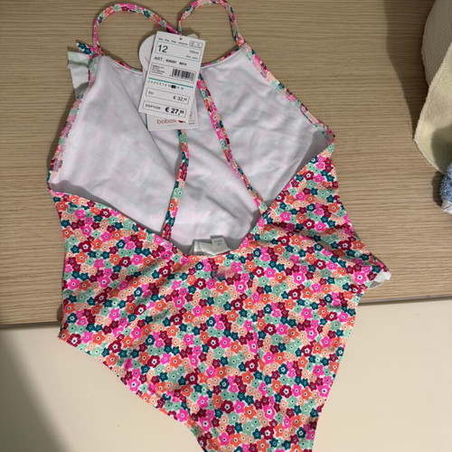 Boboli girls' swimsuit, size 12 years, pink