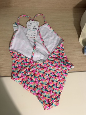Boboli girls' swimsuit, size 12 years, pink
