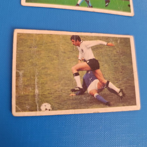 Dandy World Cup 1978 cards used, moderate condition