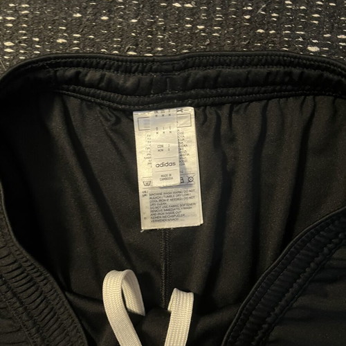 Adidas Tiro Shorts like new, size medium, black and white