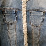 Denim jacket like new, blue, size S