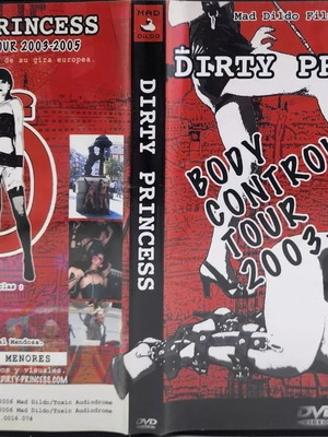 Dirty Princess – Body Control Tour 2003 - 2005 CD/DVD RARE