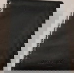  Pierre Cardin black δερμάτινο ανδρικό πορτοφόλι fiocchi italy