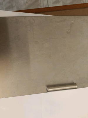 Stainless steel notice board new