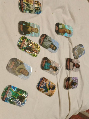 Fortnite metal tags used, pack of 12 single pieces