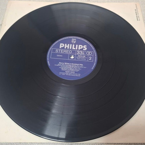 Barry White's Greatest Hits LP used, R&B / Soul