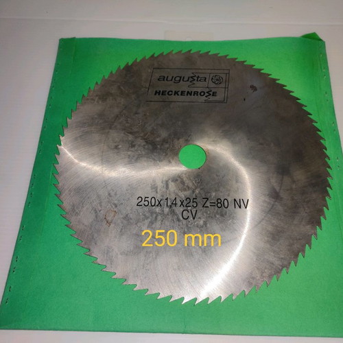Augusta wood cutting blade 250 mm new, 80 teeth