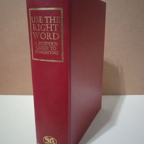 Use the Right Word modern guide to synonyms like new