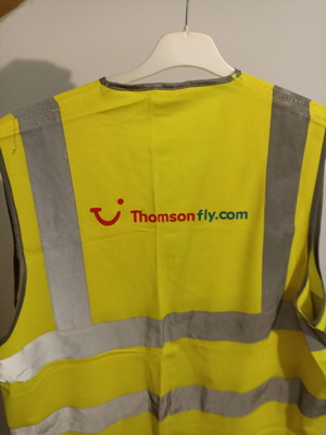 Thomsonfly.com reflective vest XL used