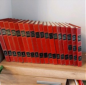 έγχρωμη δομή εγκυκλοπαίδεια ολοκληρωμένη σειρά 18 τόμοι