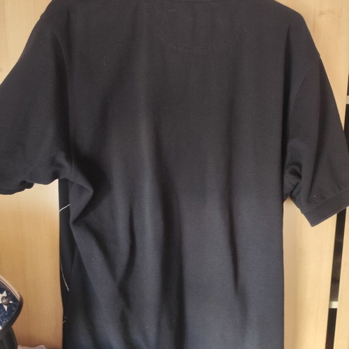 Fred Perry Polo shirt large, like new, black and gold