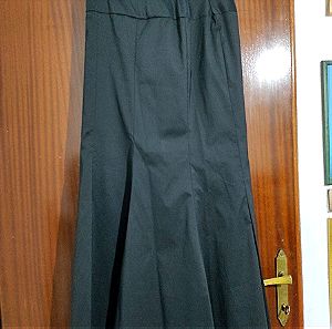 Μαύρη μάξι φούστα large