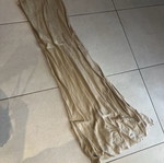 Linen beige long dress size S like new BSB