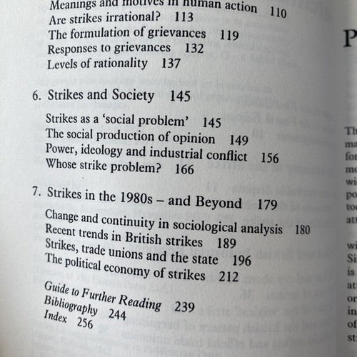 Strikes book by Richard Hyman, Fourth Edition