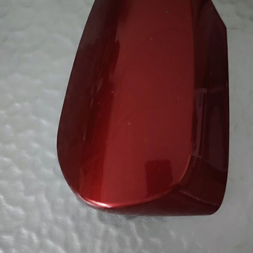 Toyota Yaris left side mirror cover used, burgundy metallic, 2011-2019