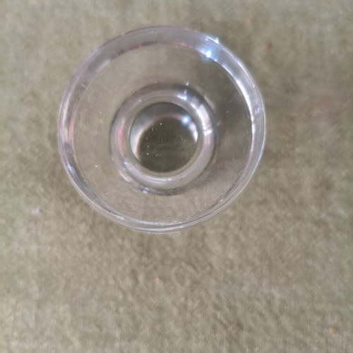 Crystal bottle stoppers like new, set of 2