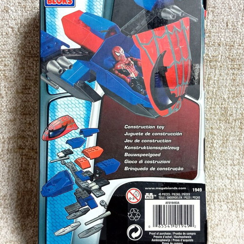 Battle Damage Spider-Man Mega Bloks set