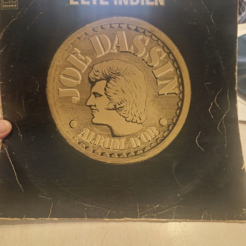 Joe Dassin L'Été Indien Album D'Or LP used, 1975 compilation