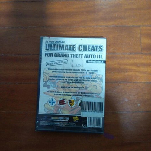 Action Replay Ultimate Cheats for Grand Theft Auto III new