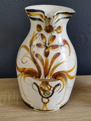 Διακοσμητική κεραμική κανάτα Keraluc Quimper μεταχειρισμένη