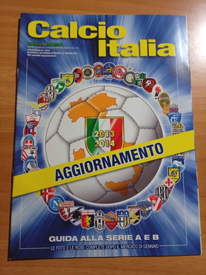 Περιοδικό Guerin Sportivo Aggiornamento Calcio Italia 2013-2014 σαν καινούργιο