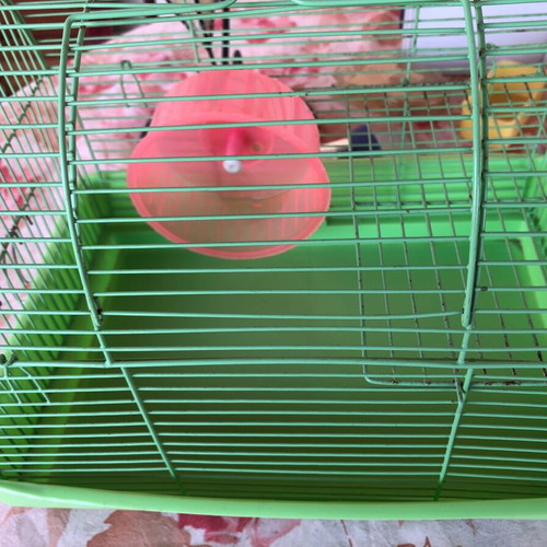 Hamster cage like new with accessories