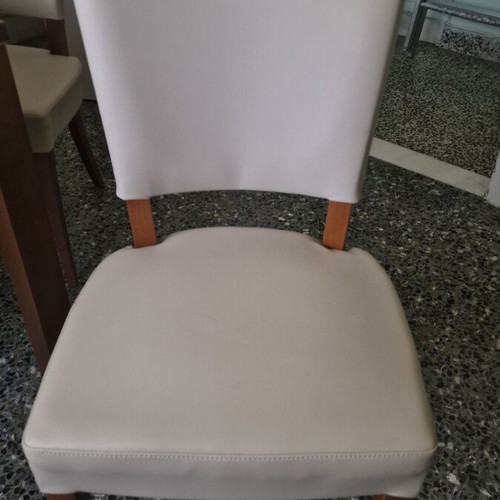 Dining table with 6 chairs like new, extendable 2.05×0.90 m