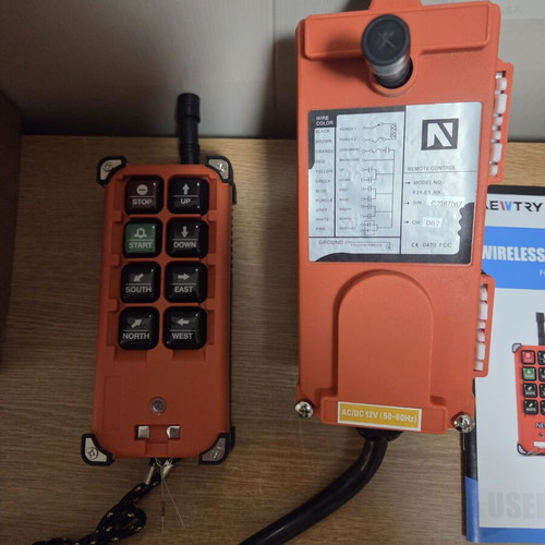 Newtry F21-E1B Industrial Dual Transmitter Wireless Remote Control