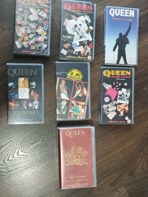 Queen 8 VHS μουσικά βίντεο Magic Years 1987-90 μεταχειρισμένα