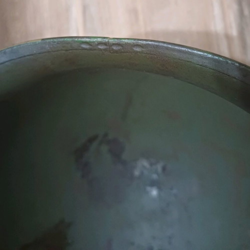 Metal helmet M1 used, American World War II